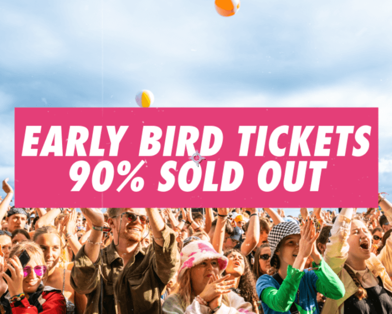 LAST FEW EARLY BIRD TICKETS AVAILABLE
